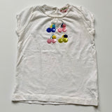 Bonpoint T-Shirt With Sequin Cherry Design: 18 Months