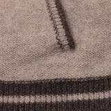 Bonpoint Grey Varsity Style Angora/ Wool Mix Cardigan: 2 Years