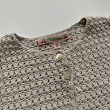 Bonpoint Stone Crochet cardigan: 12 Months