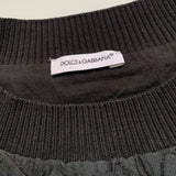 Dolce & Gabbana Girls Black Jacquard Sweater Dress With Bear Motif: secondhand preloved used 