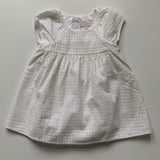 Chloé White Broderie Anglaise Dress: 9 Months