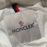 Moncler Pale Pink Down Filled Snowsuit: 9-12 Months