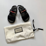 Gucci Kids Strap Sandals with snaffle: secondhand preloved used preowned 