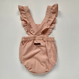 Tocoto Vintage Dusty Pink Cord Romper: 2 Years