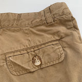 Bonpoint Caramel Cotton Shorts: 4 Years