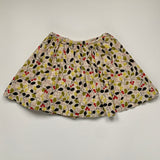Bonpoint Olive Print Summer Skirt: 4 Years