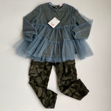 Il Gufo Tulle Top And Trousers Outfit Set: 5 Years (Brand New)