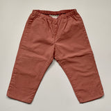 Bonpoint Dusty Pink Cotton Trousers: 2 Years