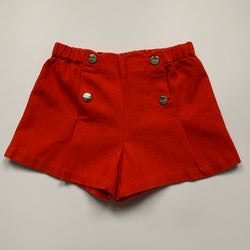 Jacadi Red Shorts With Scallop Detail: 24 Months