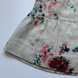 Bonpoint Rose Print Brushed Cotton Skirt: 4 Years (Brand New)