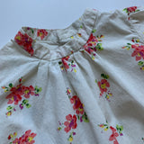Bonpoint Cream Floral Dress: 18 Months