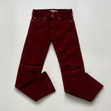Bonpoint Maroon Slim Fit Cords: 8 Years