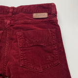 Bonpoint Maroon Slim Fit Cords: 8 Years