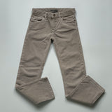 Bonpoint Pale Grey Slim Fit Cords: 8 Years