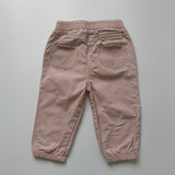 Stella McCartney Blush Pink Shell Pocket Trousers: 18 Months