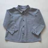 Bonpoint Check Shirt With Collar And Pocket: 18 Months