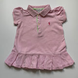 Ralph Lauren Pink Polo Dress : 6 Months