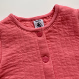 Petit Bateau Pink Sweater Cardigan: 18 Months
