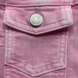 J Crew Stonewash Pink Denim Jacket: 10 Years