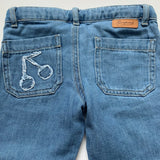 Bonpoint Light Flared Denim Jeans: 4 Years