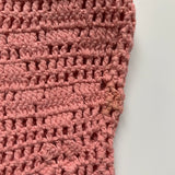 Bonpoint Pink Crochet Jumper: 6 Years