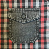 Bonpoint Check Shirt With Contrast Pocket: 4 Years
