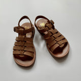 Pom D'Api Tan Sandals: Size EU 28