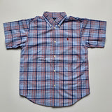 Ralph Lauren Blue And Red Check Short Sleeve Shirt: 7 Years