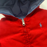 Boys Ralph Lauren red down filled coat secondhand used preloved  