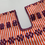 Pippa Holt Orange Stripe Kaftan: Size 3 (Brand New)