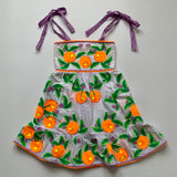 Yuliya Magdych Girls Hand Embroidered Clementine Dress secondhand preloved used