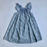 La Coqueta Blue Floral Dress With Smocking: 10 Years
