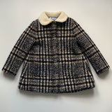 Tartine et Chocolat Girls Tweed wool coat secondhand preloved used