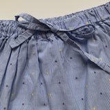 La Coqueta Blue Cotton Skirt: 3 Years
