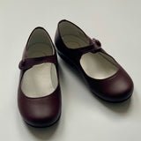 Pepa & Co Burgundy Mary-Jane Shoes: Size 25
