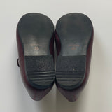 Pepa & Co Burgundy Mary-Jane Shoes: Size 25