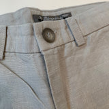 Bonpont Grey Linen Trousers: 4 Years & 8 Years