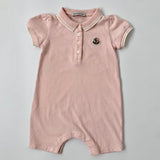 Moncler Baby Girl Pink Romper all-in-one secondhand preloved used