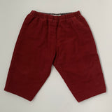 Bonpoint Maroon Cord Trousers: 12 Months