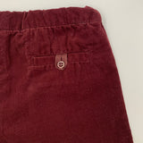 Bonpoint Maroon Cord Trousers: 2 Years