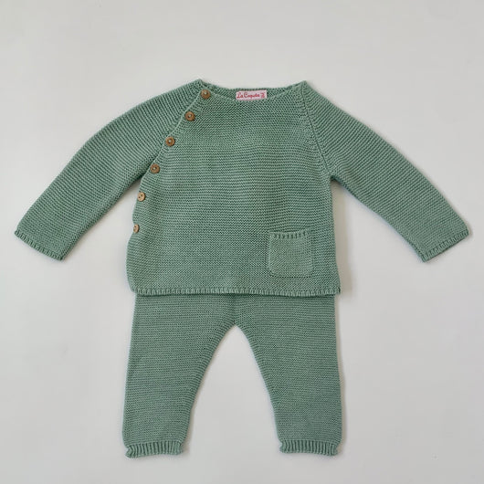 La Coqueta traditional Spanish knitted baby set 