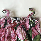 Dolce & Gabbana Floral Print Cotton Sundress