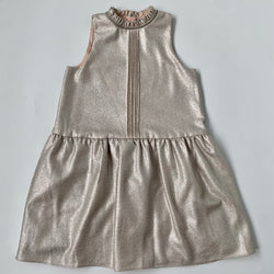 Wild & Gorgeous Rose Gold Lame Dress: 4-5 Years, 6-7 Years & 8-9 Years