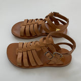 Pom D'Api Tan Gladiator Sandals: Size EU 30