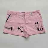 Girls Ralph Lauren Pink Chino Shorts Secondhand Used Preloved