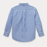 Ralph Lauren Blue And White Stripe Shirt: 4 Years