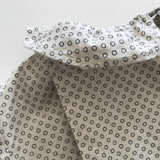 Bonpoint Polka Dot Blouse With Frill Collar