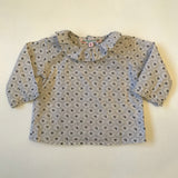 Bonpoint Fern Print Baby Blouse With Collar