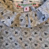 Bonpoint Fern Print Baby Blouse With Collar