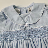 Sarah Louise Baby Blue Sailor Style Dress: 3 Months